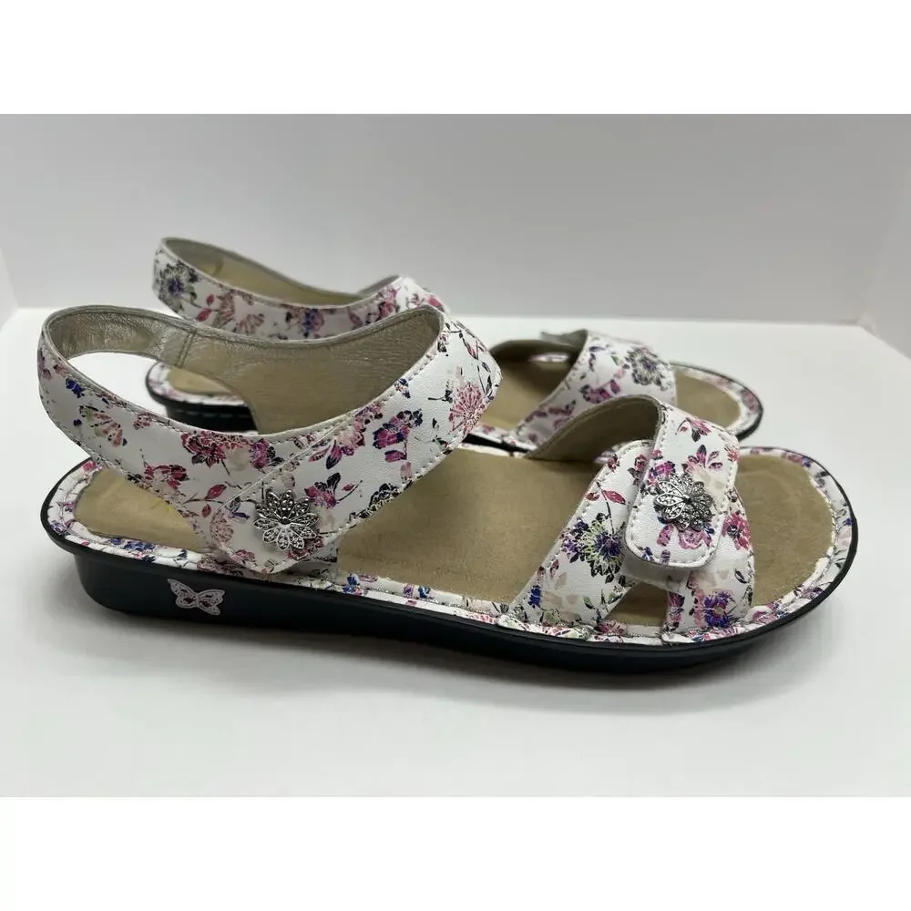 Alegria Women’s Vienna Floral Sandals Comfort Classic Size 42 11.5/12 New